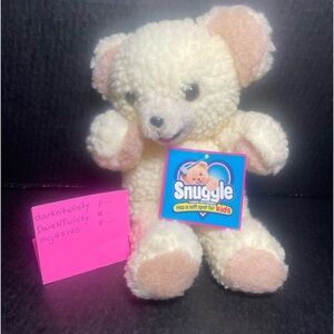 BNWT Vintage Snuggle Faux Sherpa plush mascot bear